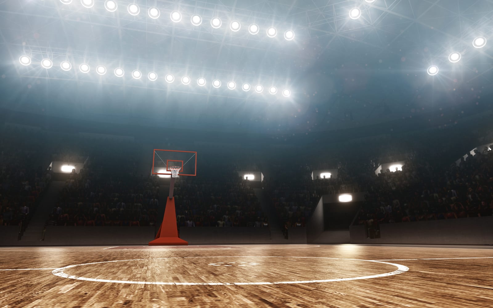 Indoor sports arena