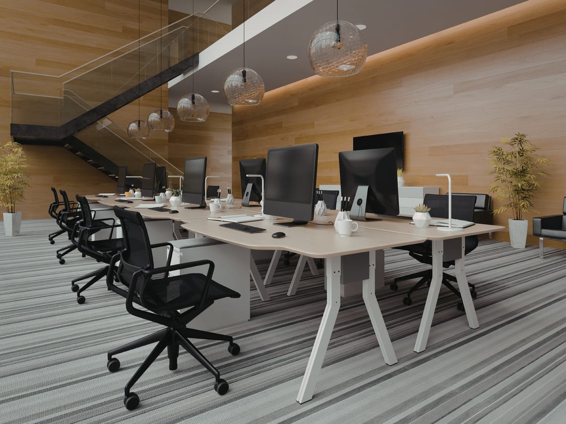 Modern office workstations