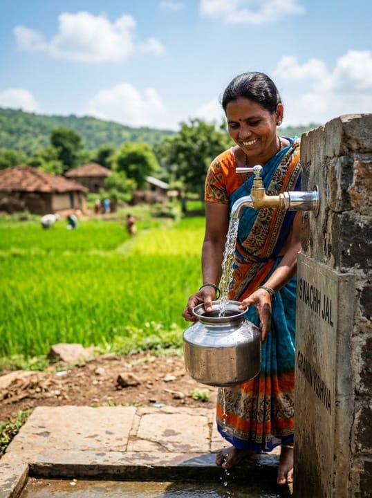 Rural water access delivered under Jal Jeevan Mission 2.0